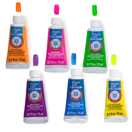 Neon Acrylic Paint Set by Artist's Loft®